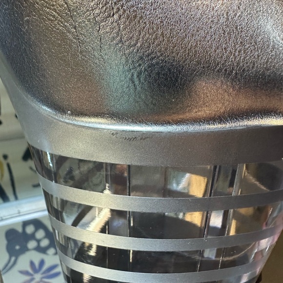 Pleaser Silver Platform High Heels - Picture 8 of 9